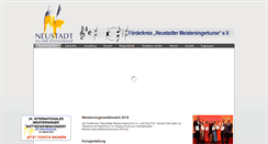 Desktop Screenshot of meistersingerkurs.de